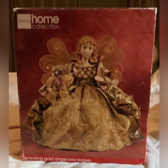 vintage angel tree topper JC Penney Home Collection - Picture 3 of 8